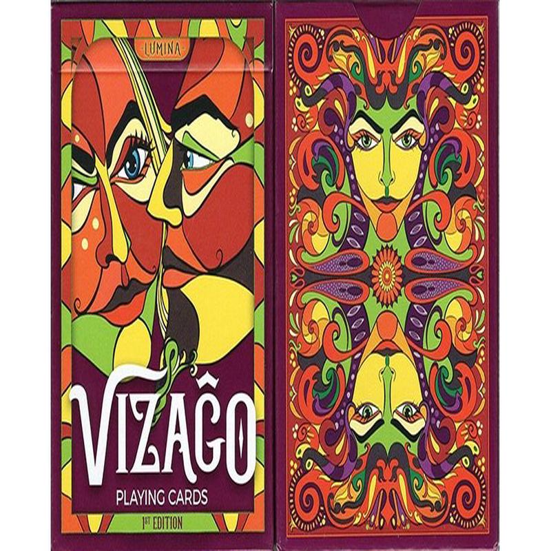VIZAGO Lumina (Red) Playing Cards