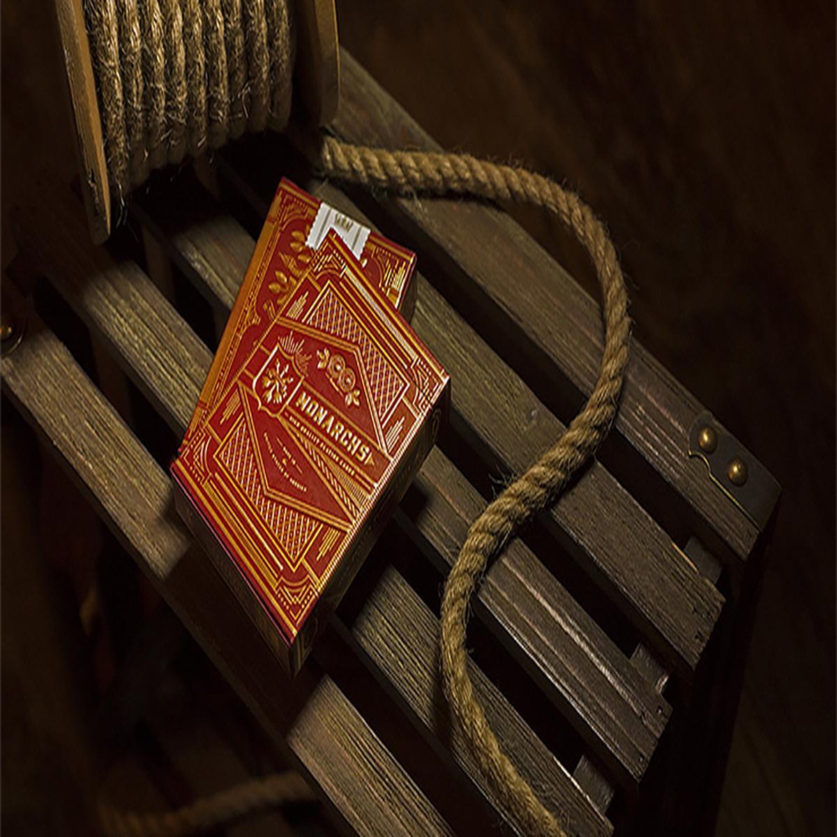 Monarchs Playing Cards, Red by Theory 11