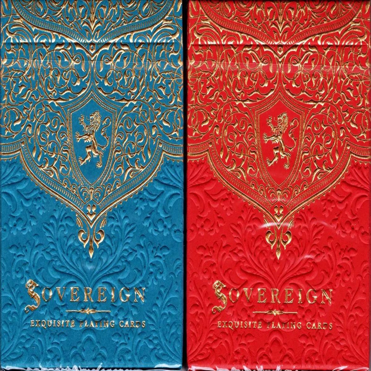 Sovereign Playing Cards 2 Deck Set USPCC