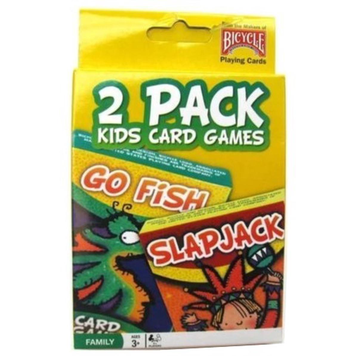 Bicycle 2 Pack Kids Games Yellow
