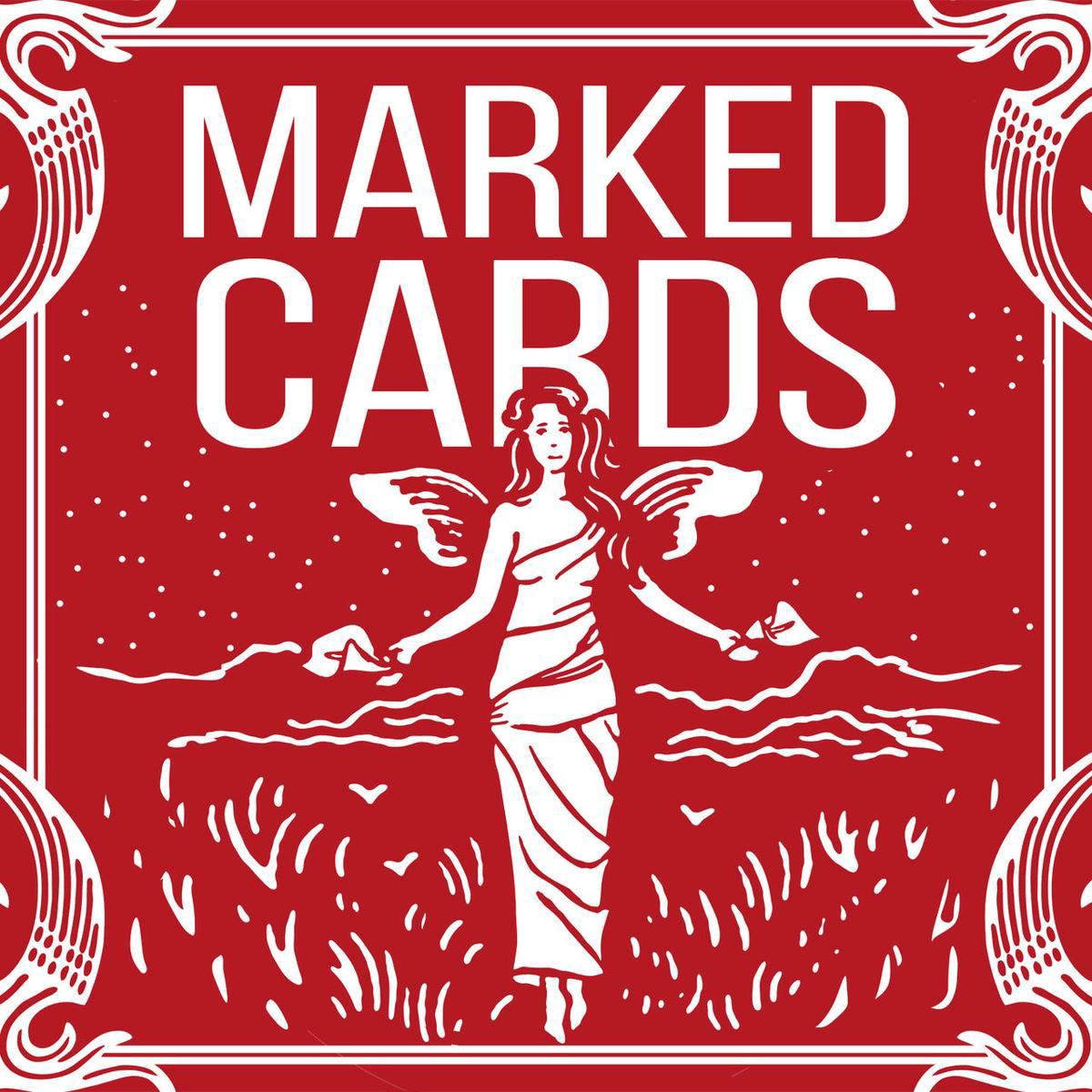 Bicycle Marked Cards Maiden Back Red