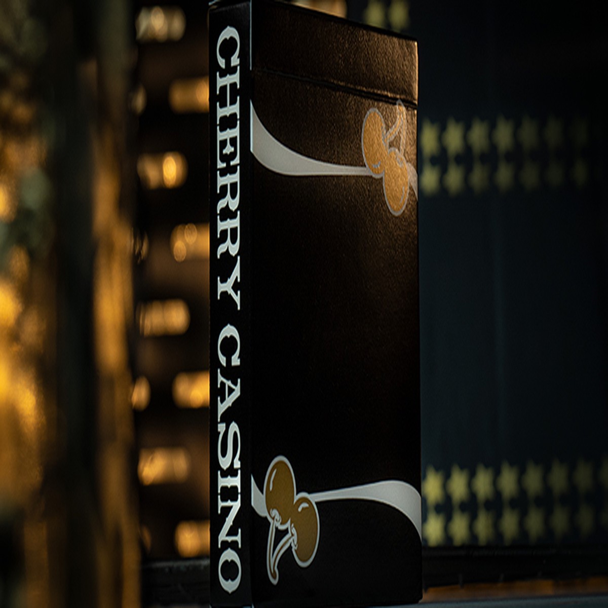 Cherry Casino (Monte Carlo Black and Gold) Playing Cards by Pure Imagination Projects, on sale