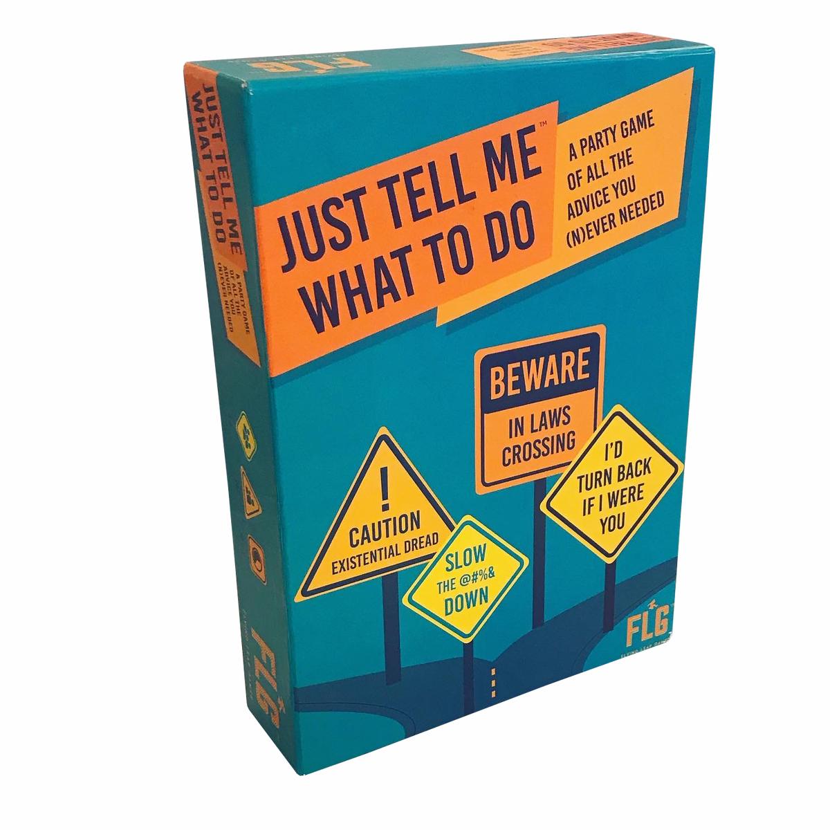 Fling Leap Games Just Tell Me What To Do Card Game