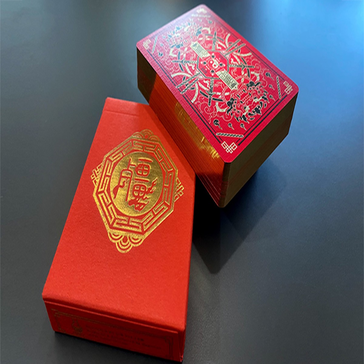 Geung Si The Torpor (Red) Playing Cards, on sale