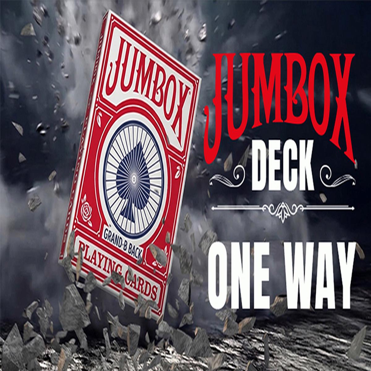 Jumbox One Way Deck (Red) by Magic Dream