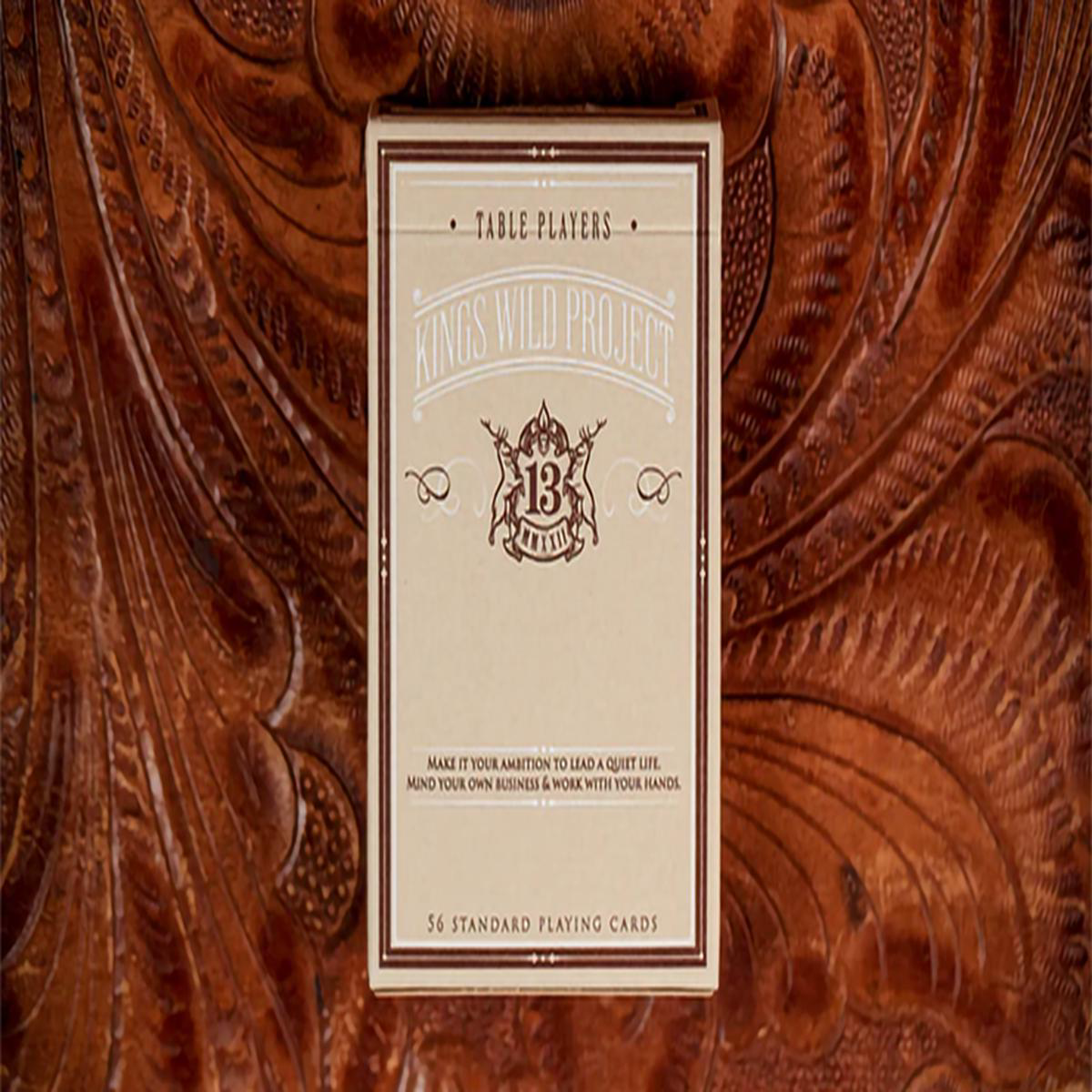 Limited No13 Table Players Vol13 Playing Cards by Kings Wild Project