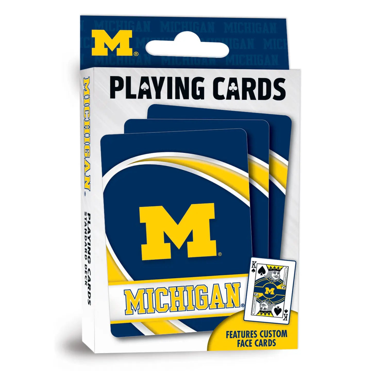 Michigan Wolverines Playing Cards by Masterpieces