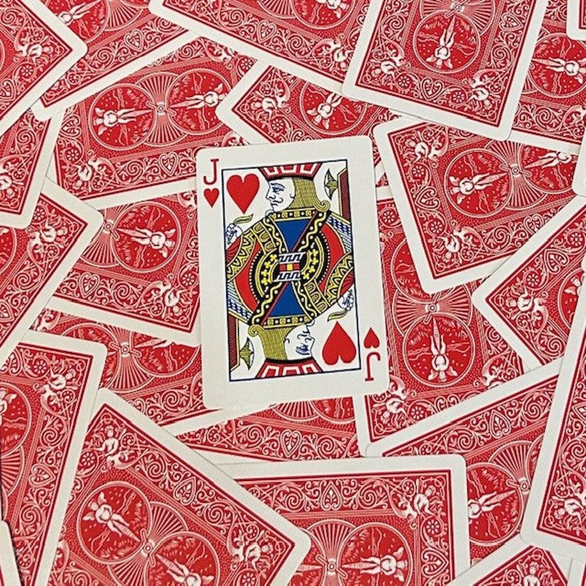 Red One-Way Forcing Deck – Jack of Hearts