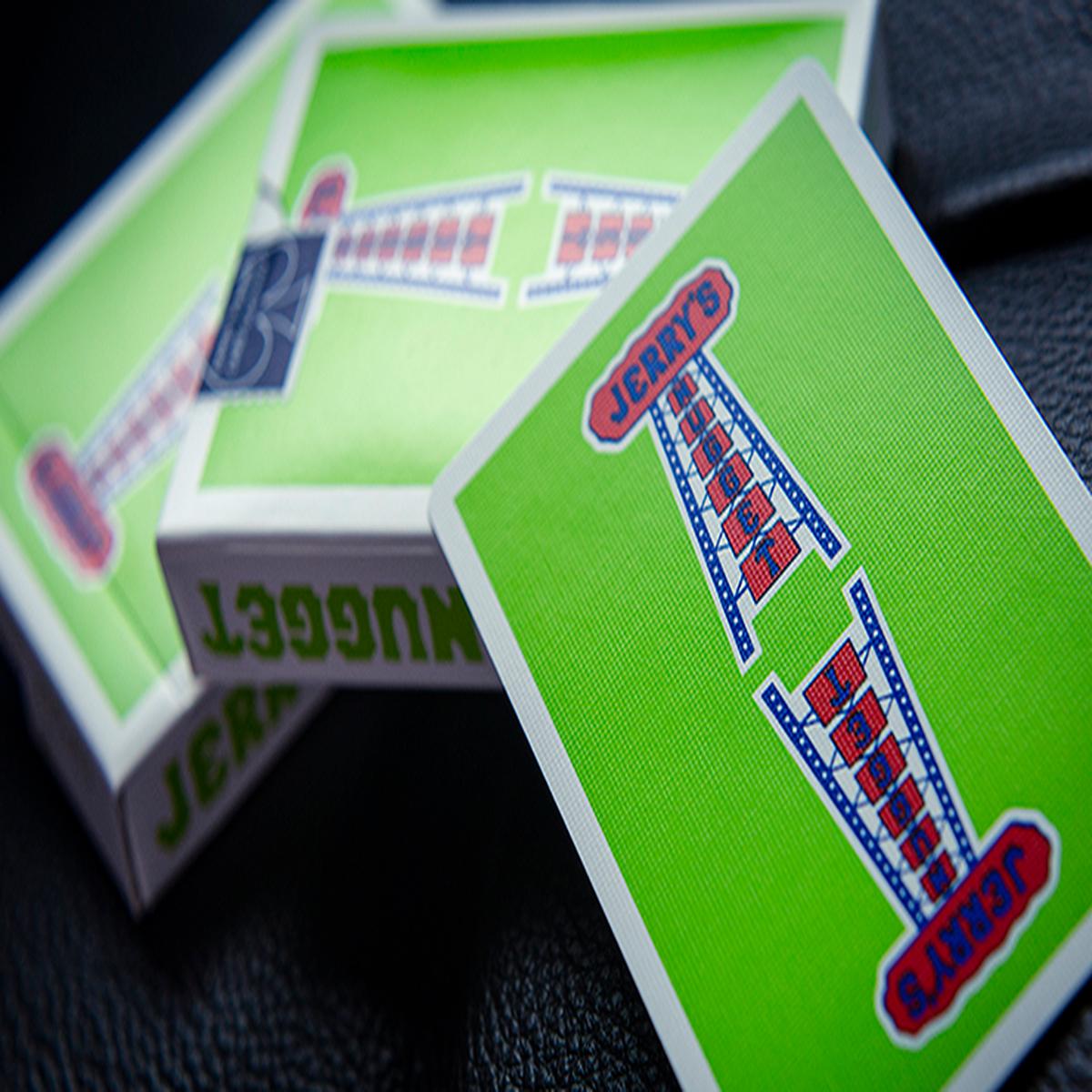 Modern Feel Jerry’s Nuggets (Green) Playing Cards