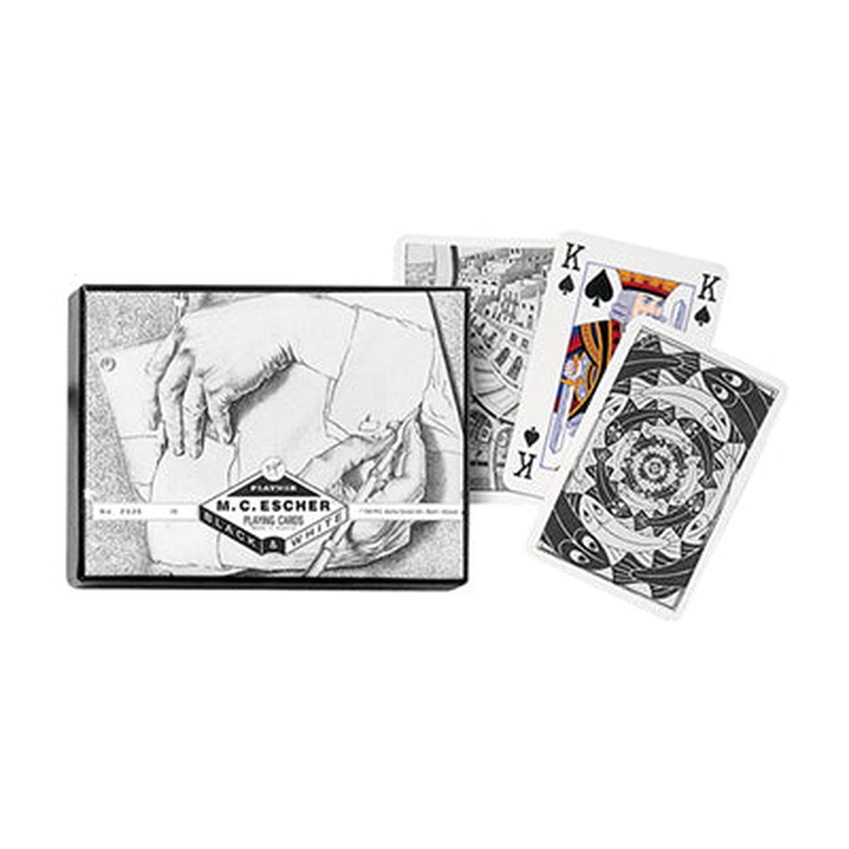 Piatnik-M.C Escher Left & Right Double Deck of Playing Cards