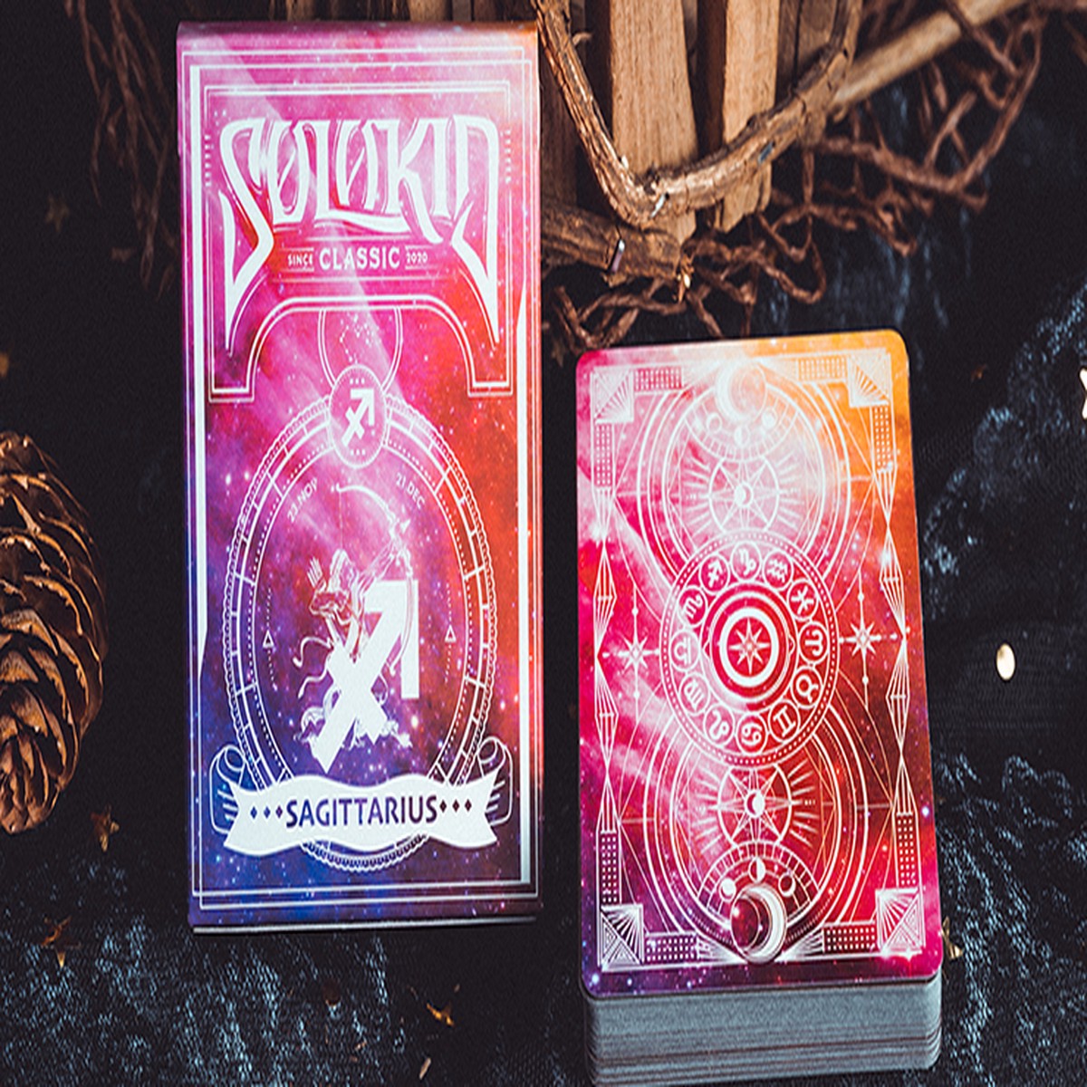 Solokid Constellation Series V2, Sagittarius Playing Cards by BOCOPO