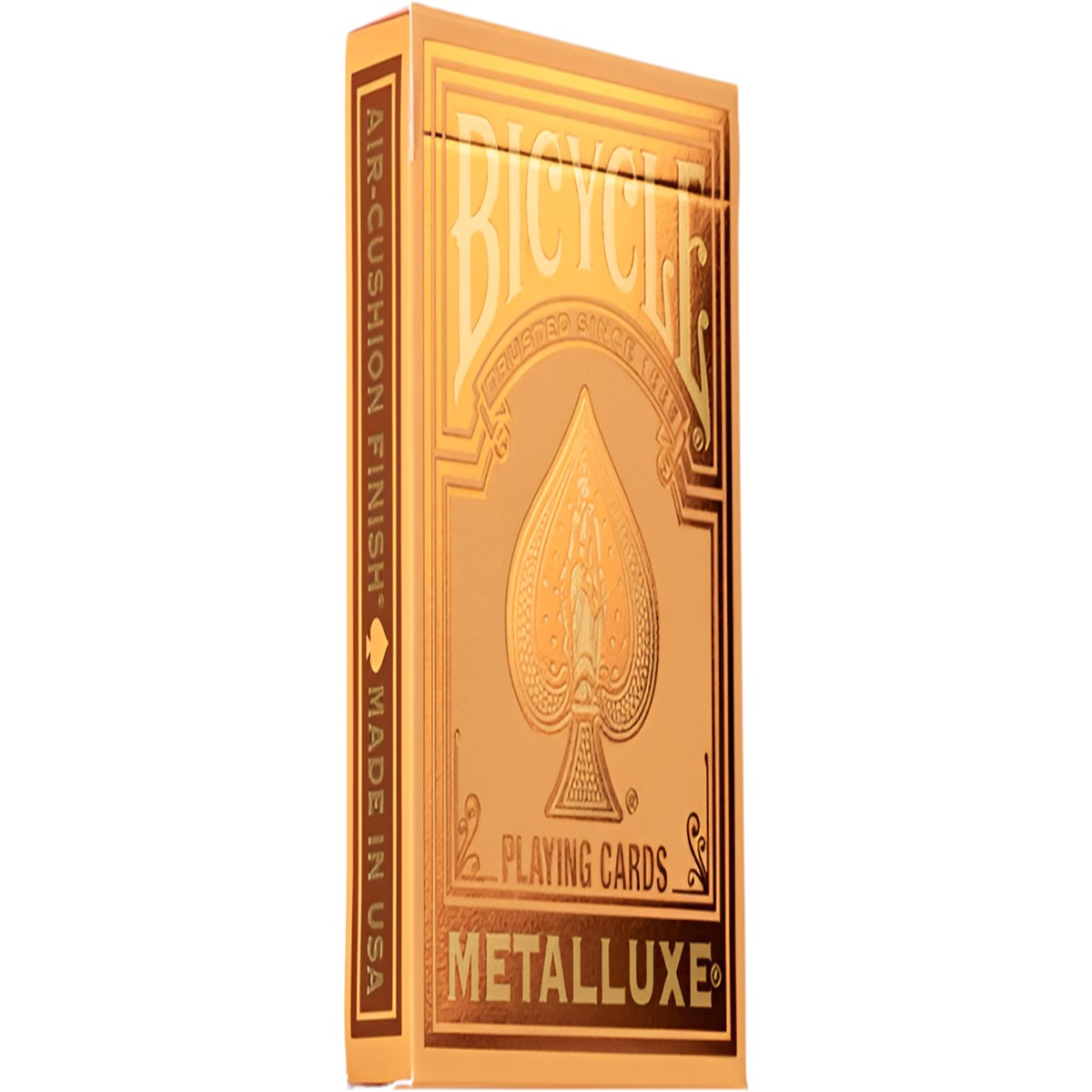 Bicycle Metalluxe Orange Playing Cards by US Playing Card Co