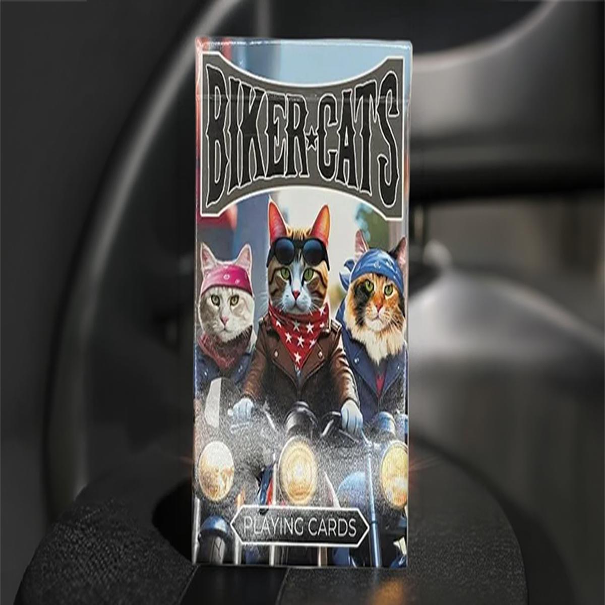 Biker Cats Playing Cards by Collectable Playing Cards