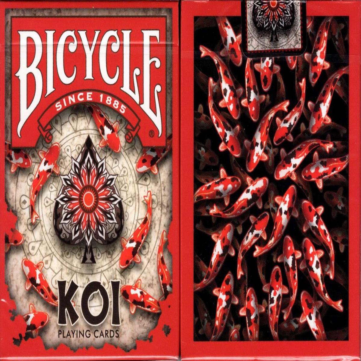 Koi Fish Bicycle Playing Cards
