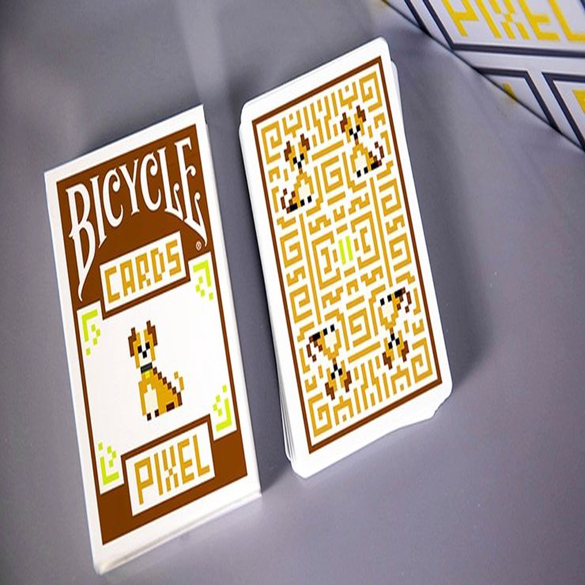 Bicycle Pixel (Dog) Playing Cards by TCC