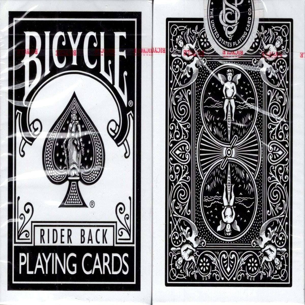 Bicycle Signature Black Playing Cards