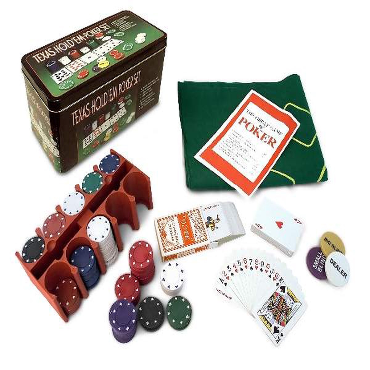Casino Style Texas Holdem Poker Set