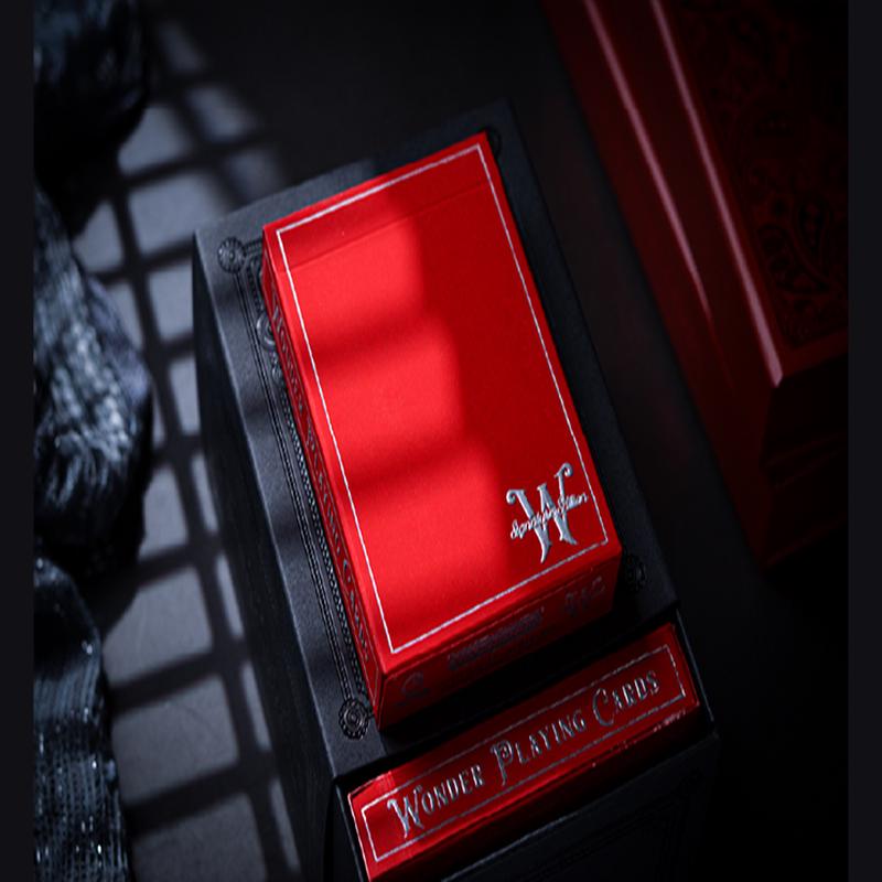 Scarlet Wonder Signature Cold Foil Playing Cards