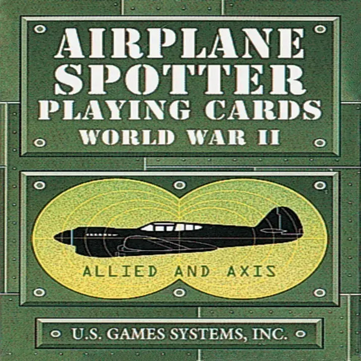 World War II Airplane Spotter Playing Cards Deck