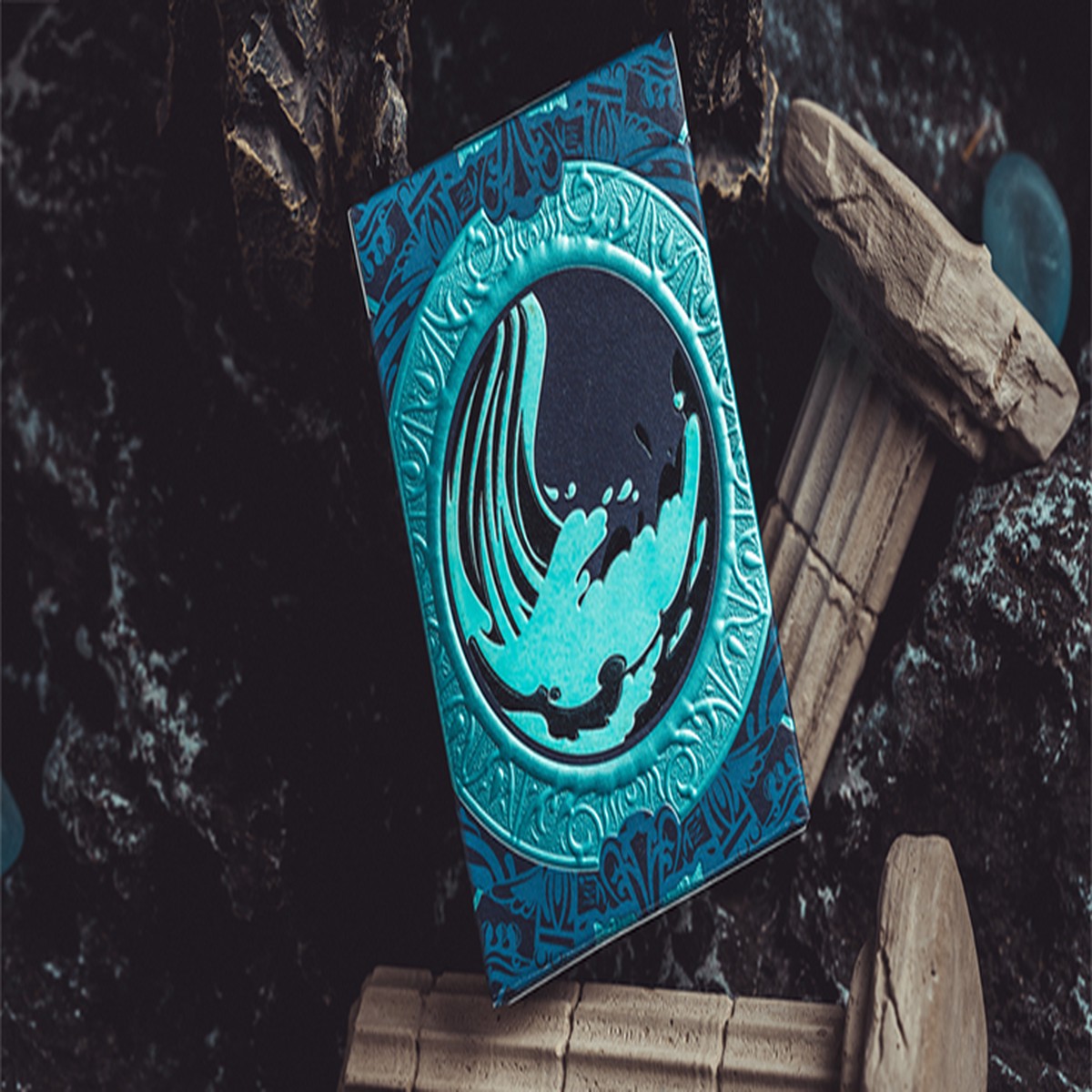 Gilded Atlantis Water Playing Cards