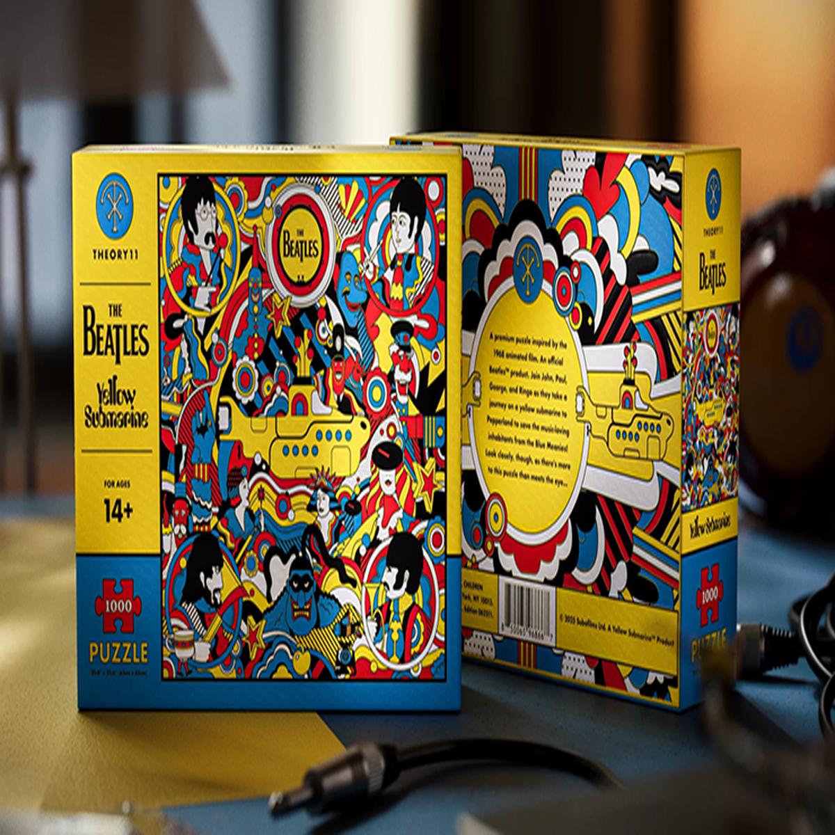 Yellow Submarine Jigsaw Puzzle by theory11