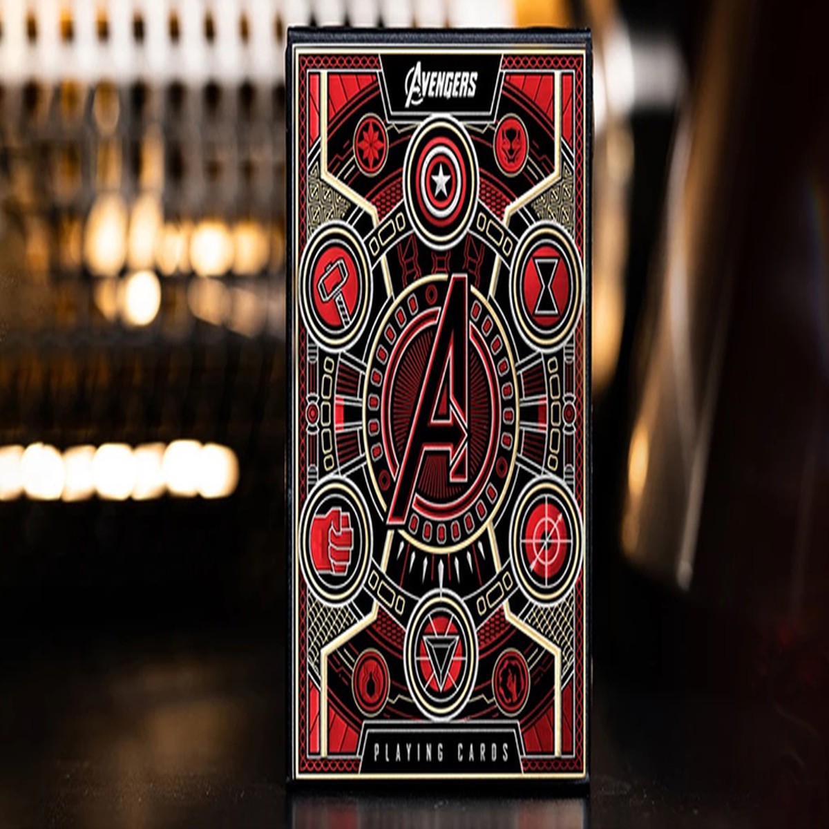 Avengers Red Edition Playing Cards by theory11