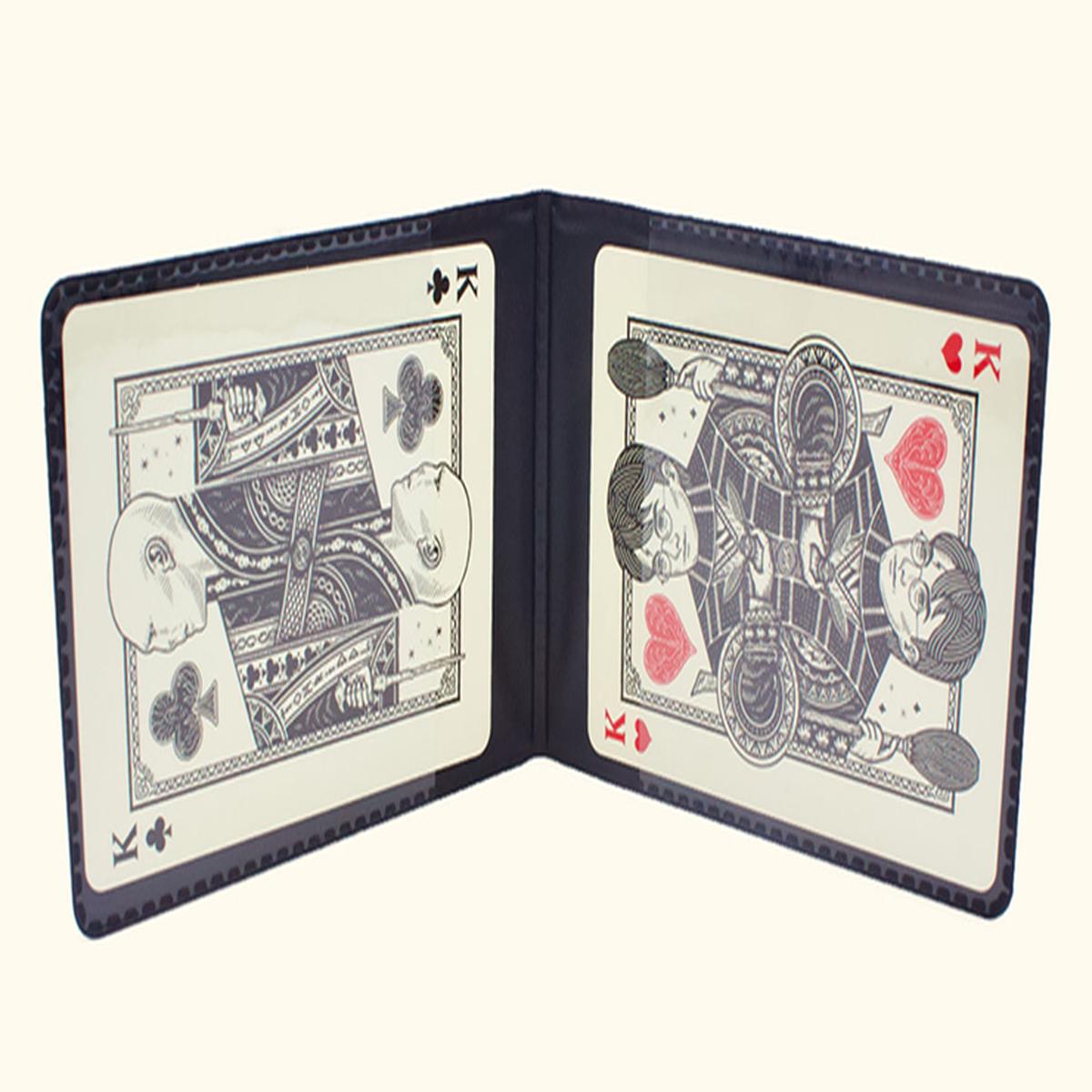 Horizontal Holder Deluxe, 2 transparent pockets
