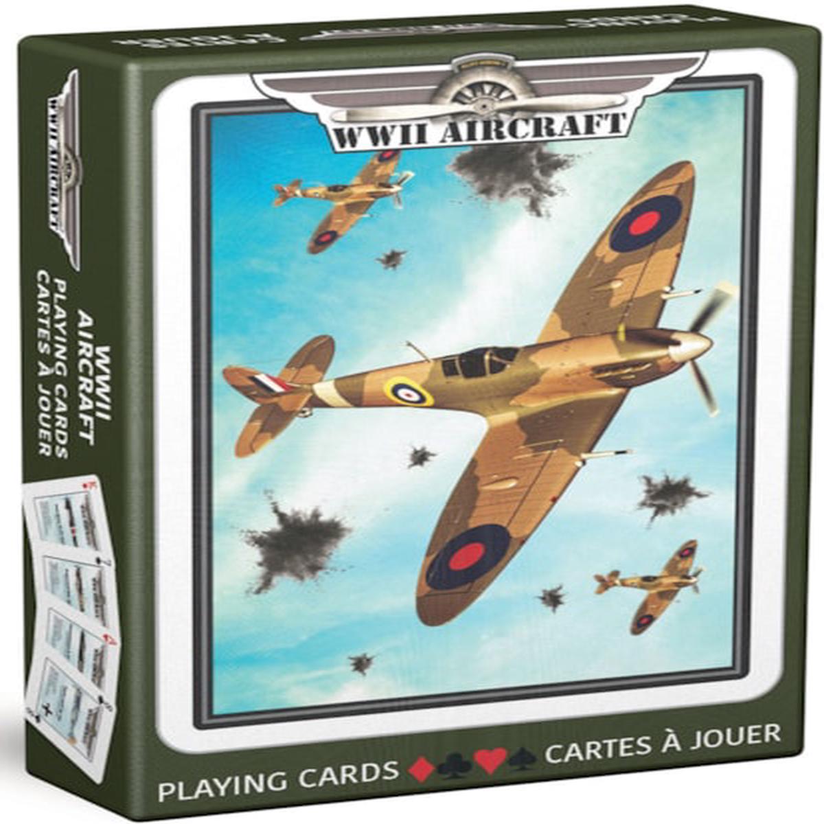 WWII Aircraft Playing Cards