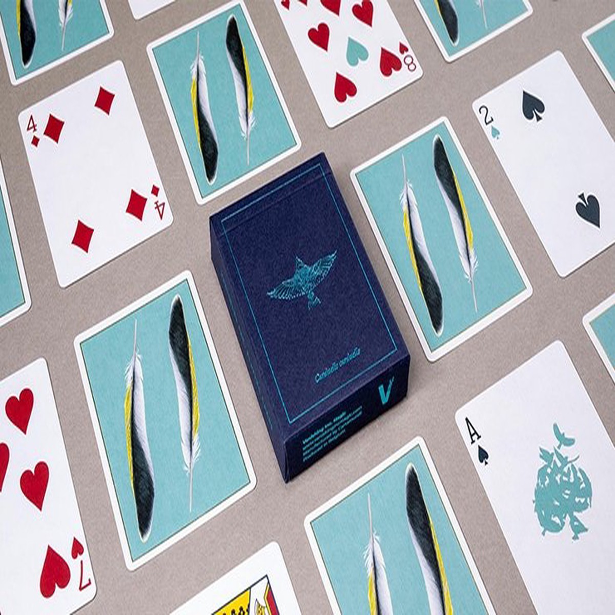 Feather Deck Goldfinch Edition (Teal) by Joshua Jay