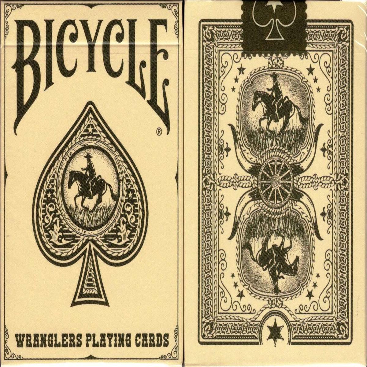 Wranglers Marked Bicycle Playing Cards