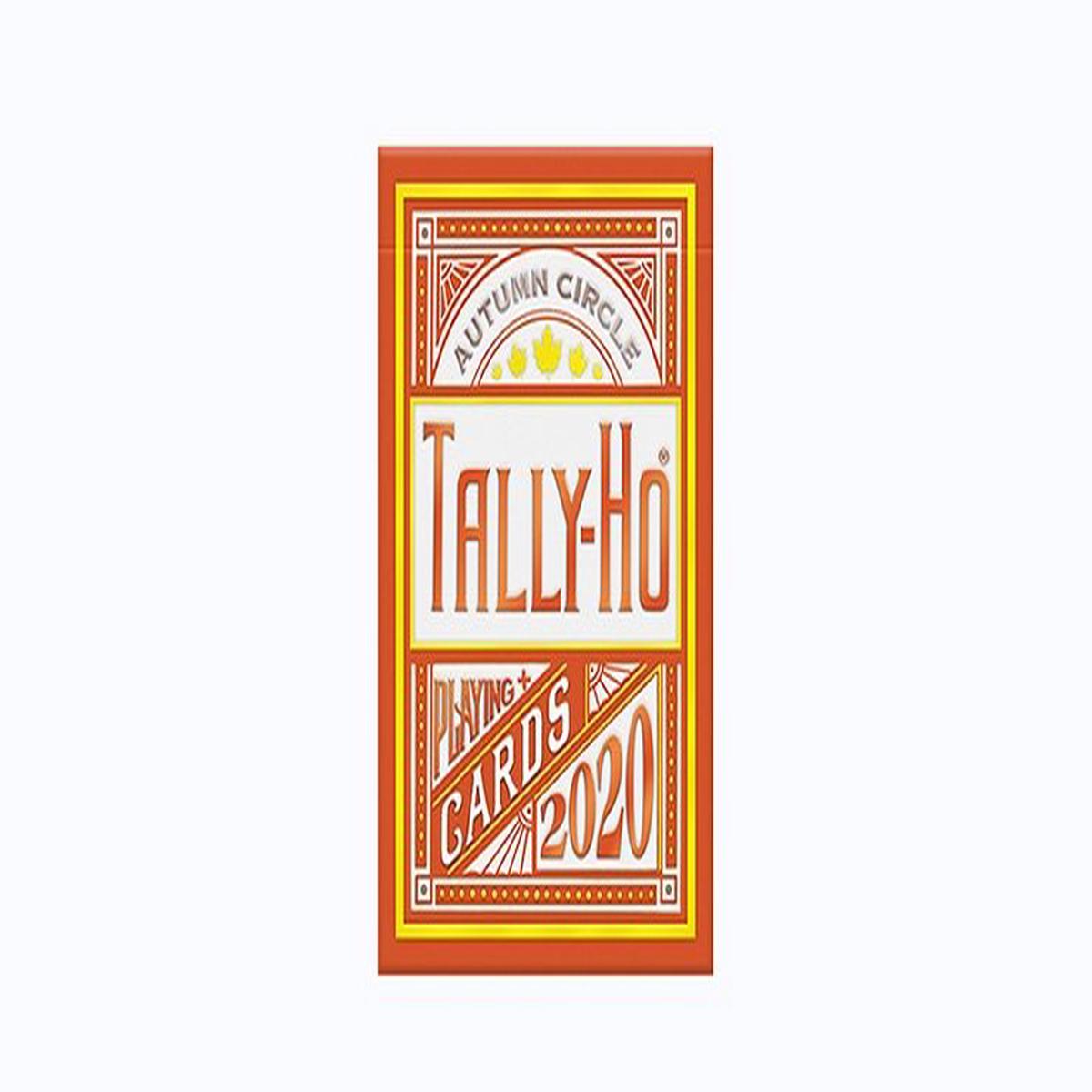 Tally Ho Autumn Circle Back Playing Cards