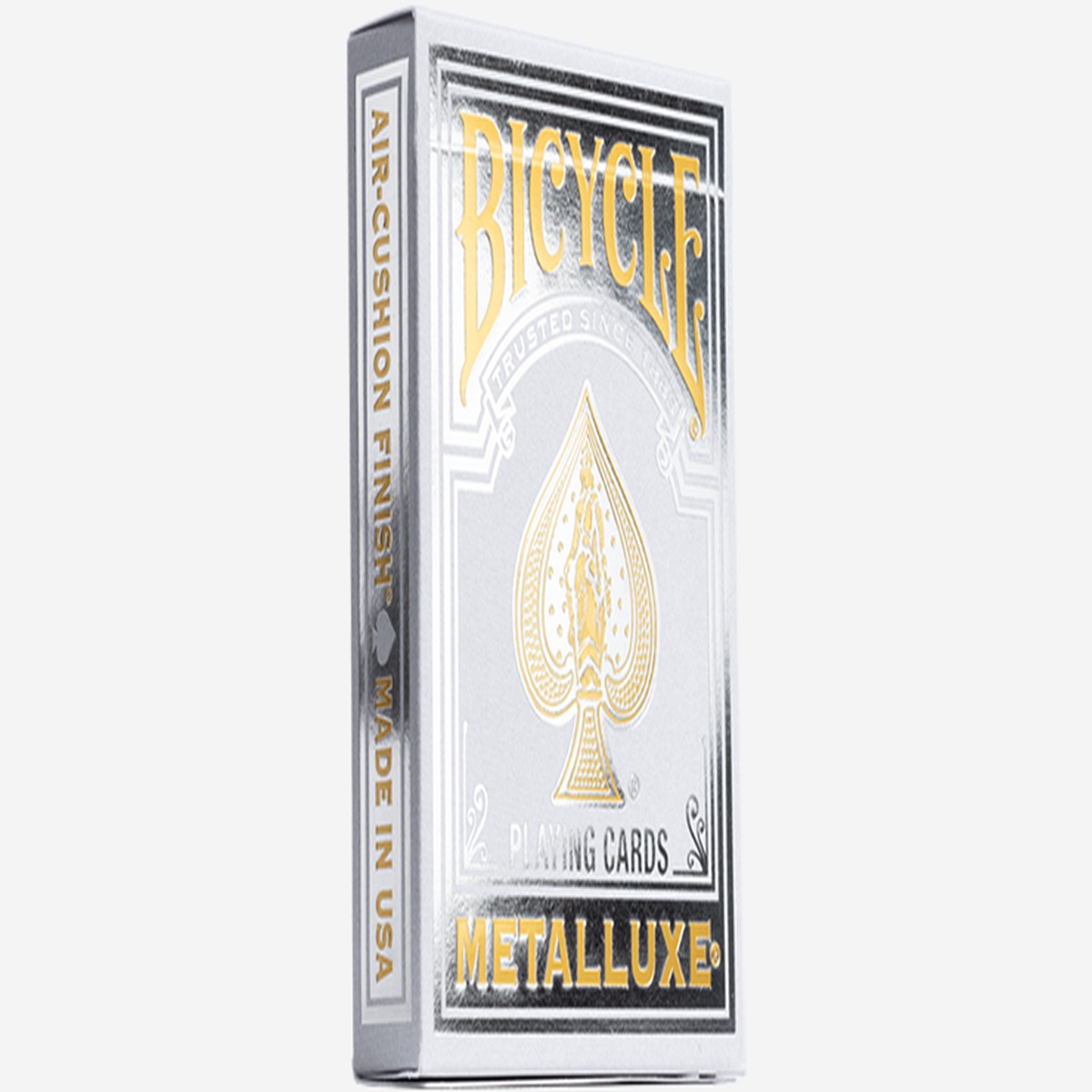Bicycle Metalluxe Silver Playing Cards by US Playing Card Co