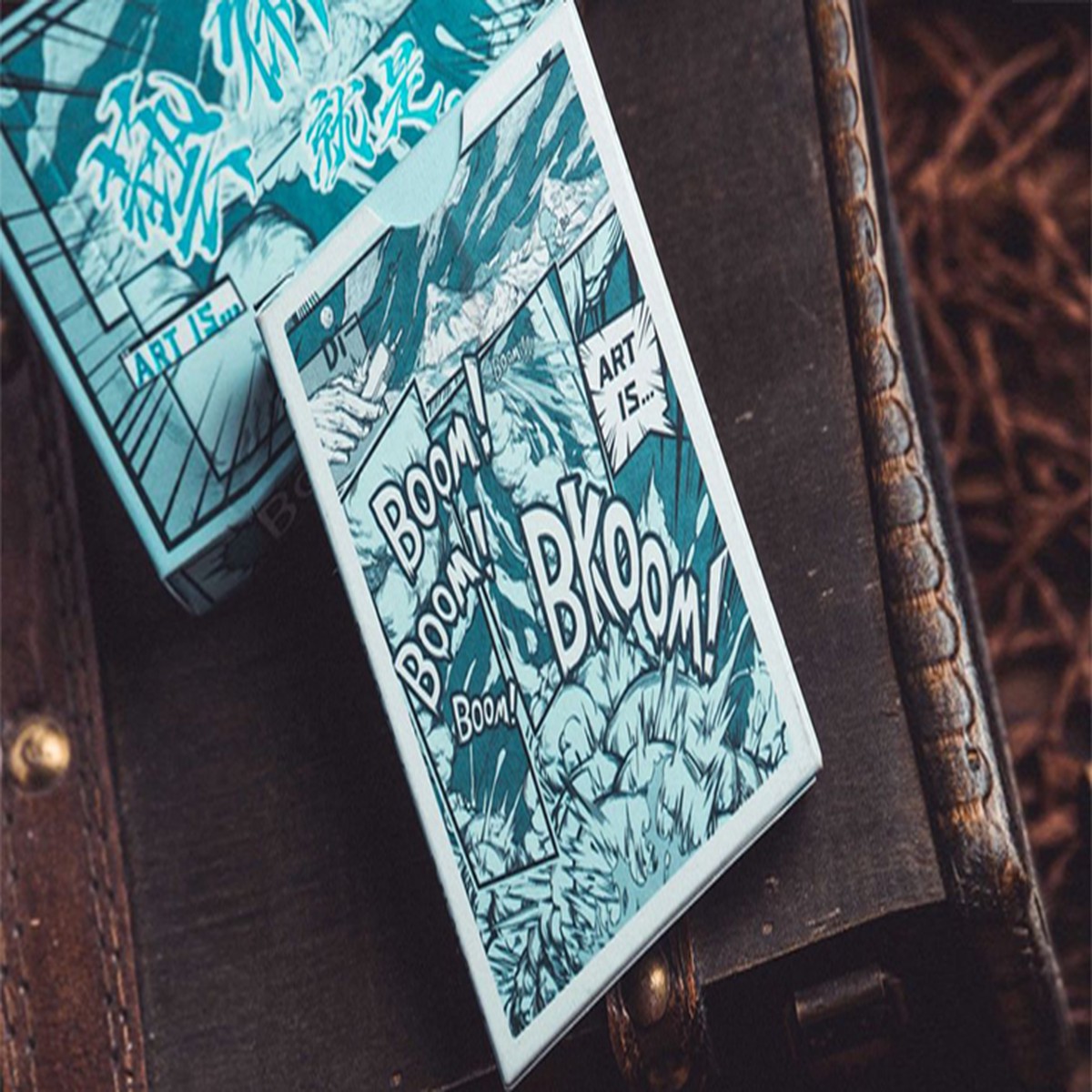 Boom, Blue Playing Cards