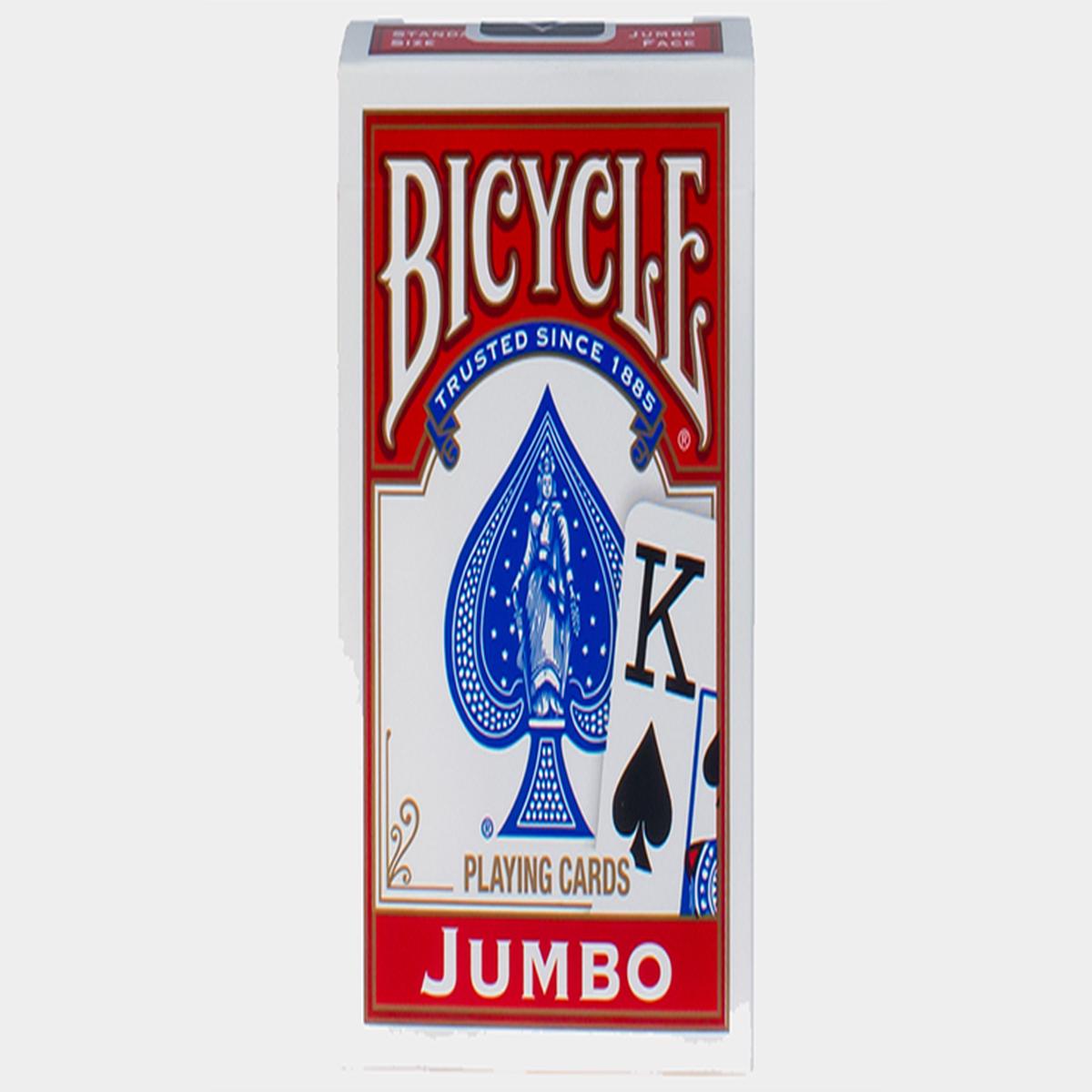 Cards Bicy. Jumbo Index, Red