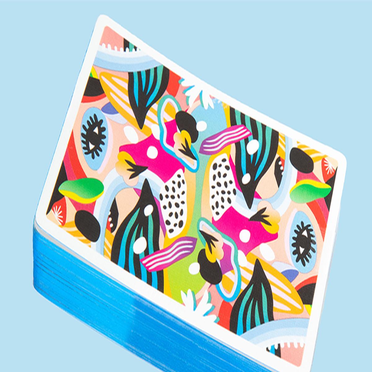 2021 Summer Collection: Ocean Gilded Playing Cards by CardCutz