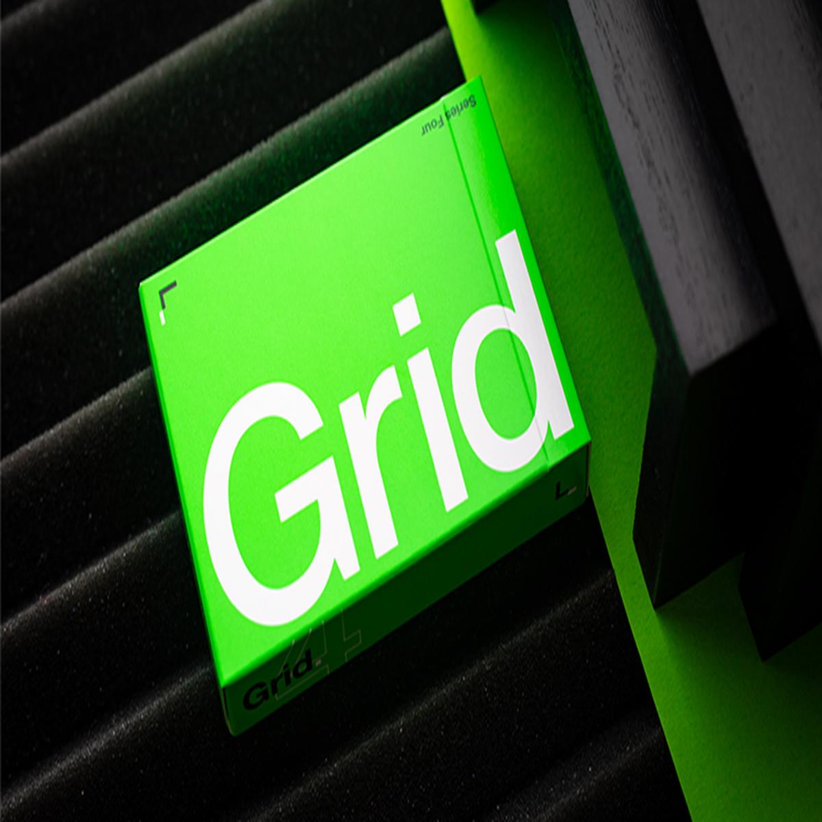 Grid Series Four – Typographic Playing Cards