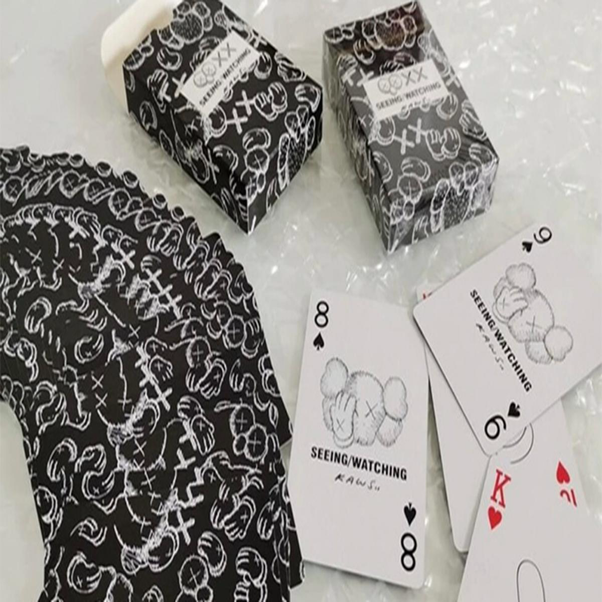 Kaws Seeing Watching Black Edition Playing Cards