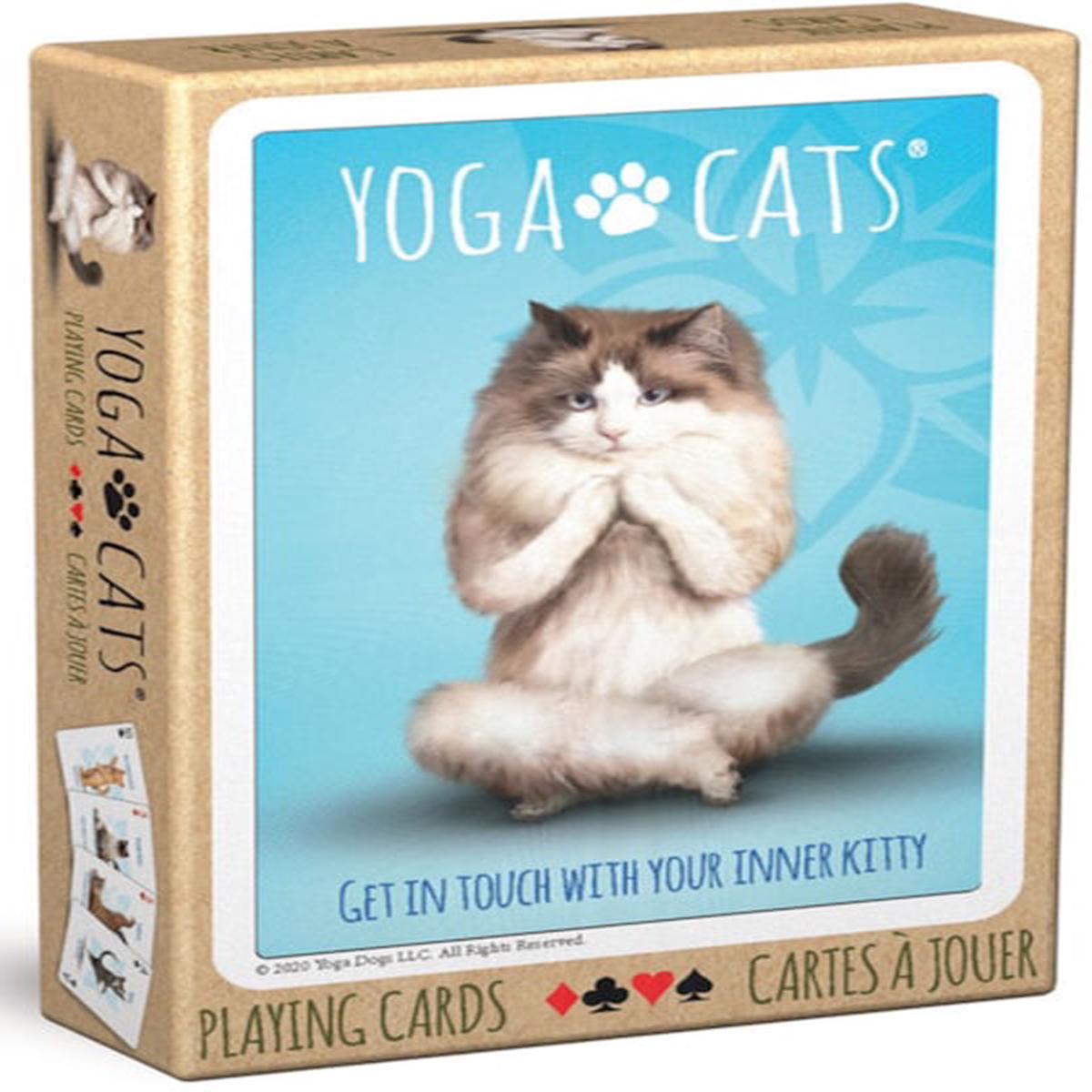 Yoga Cats Playing Cards