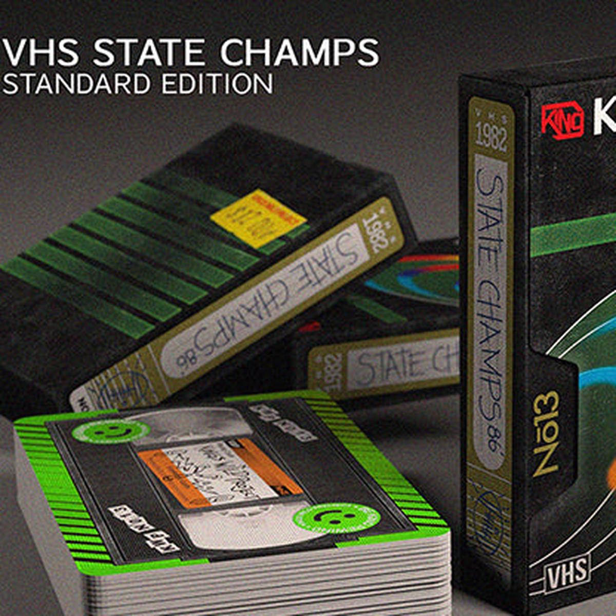 982 VHS-State Champs Playing Cards by Kings Wild Project