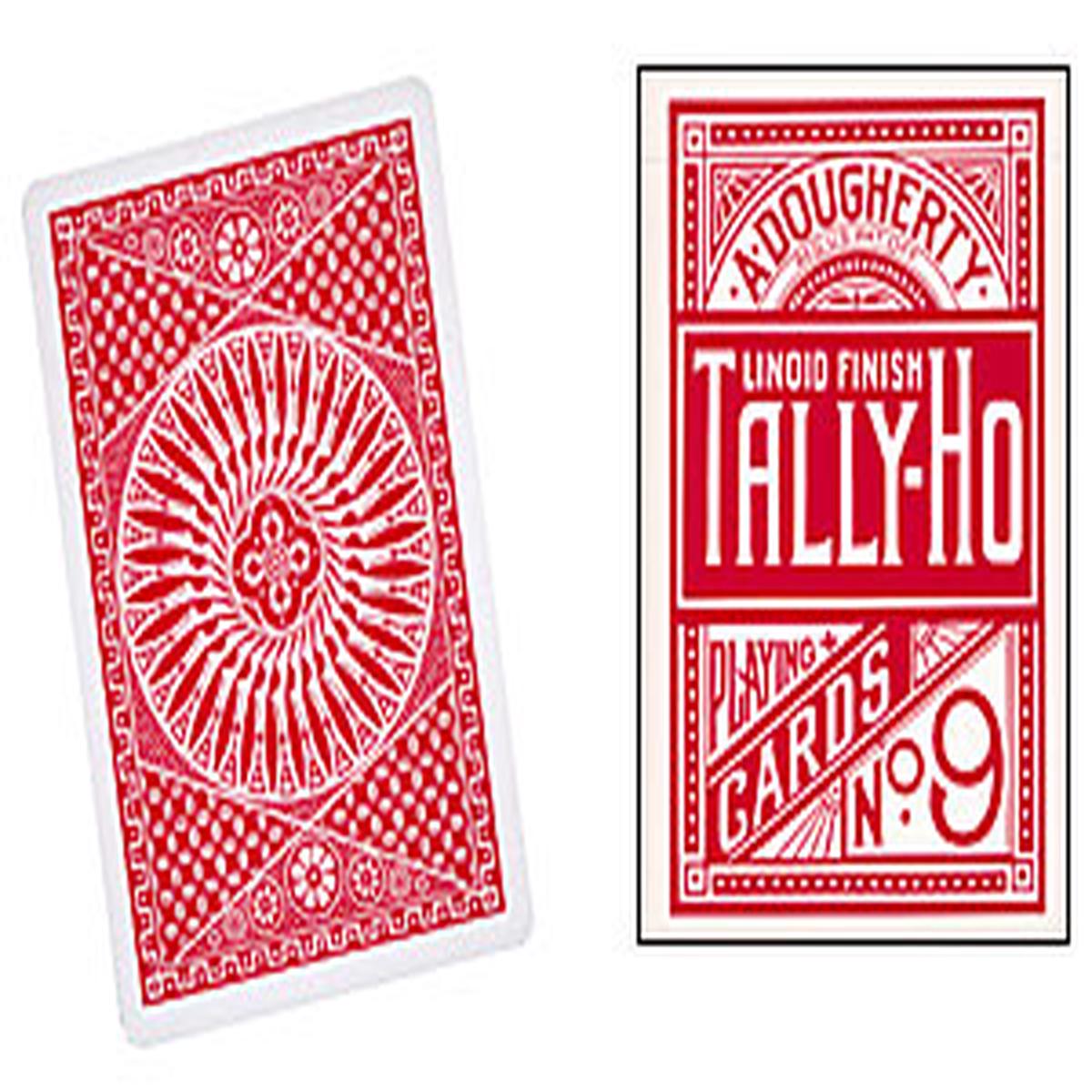 Cards Tally Ho Circle Back, Red
