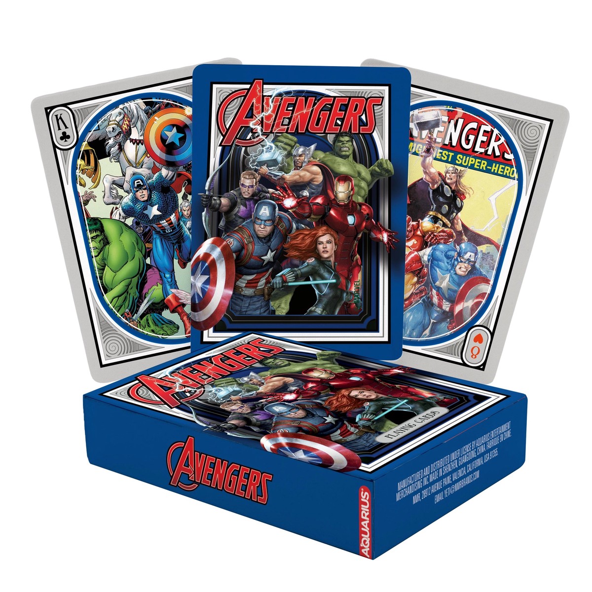 Marvel Avengers Nouveau Playing Cards  Avengers Assemble! by Aquarius
