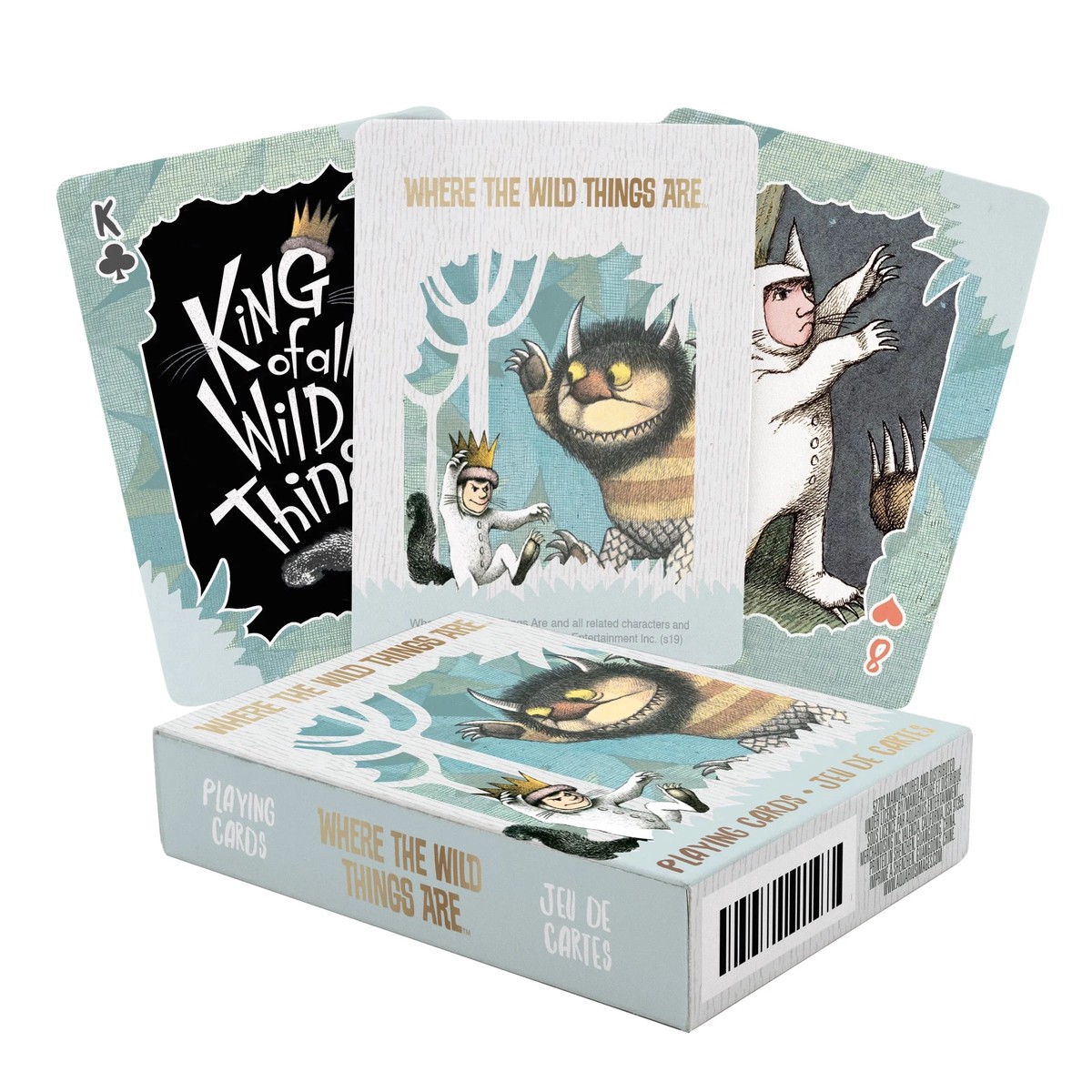 Where the Wild Things Are Playing Cards  Inspired by the Award Winning Book