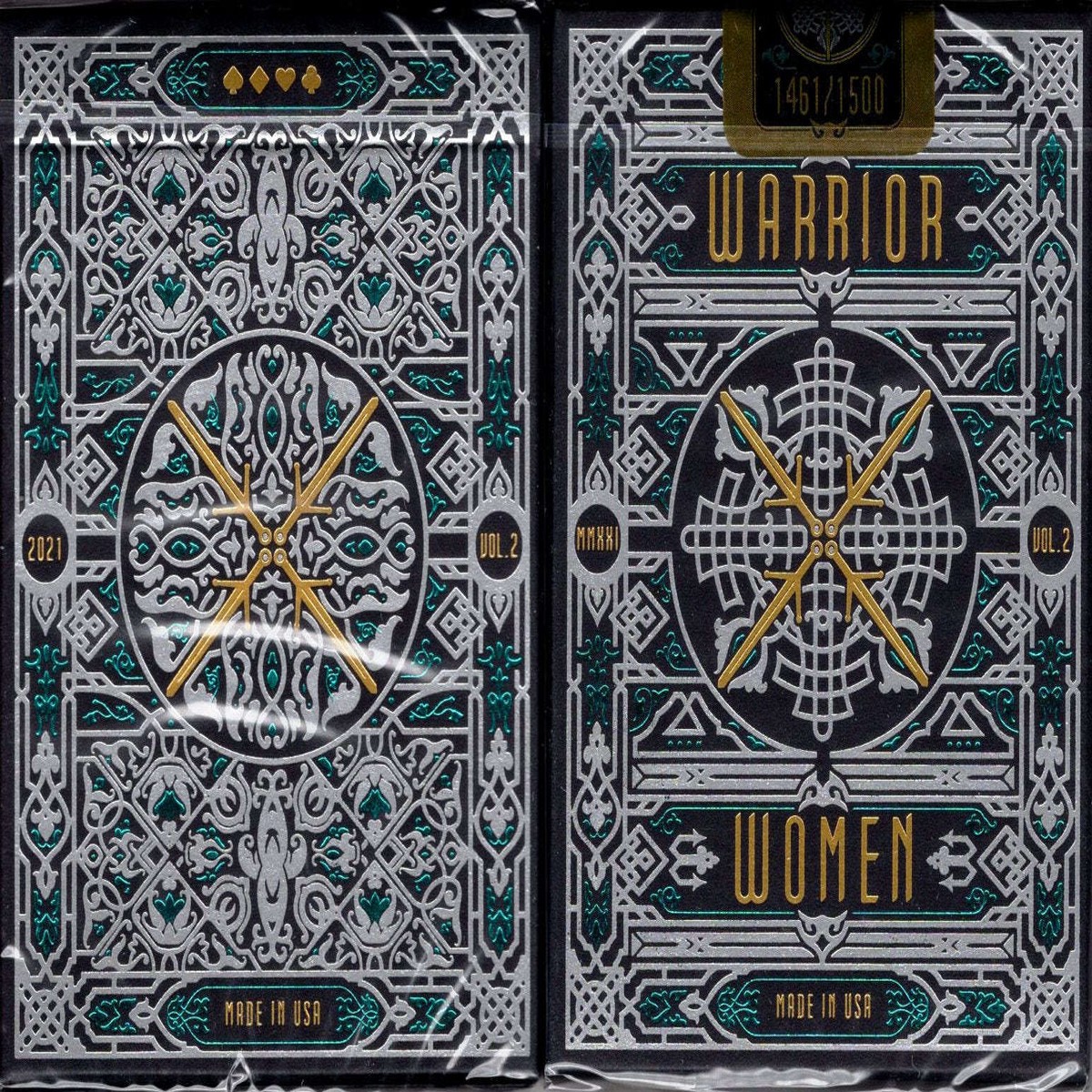 Warrior Women v2 Playing Cards USPCC