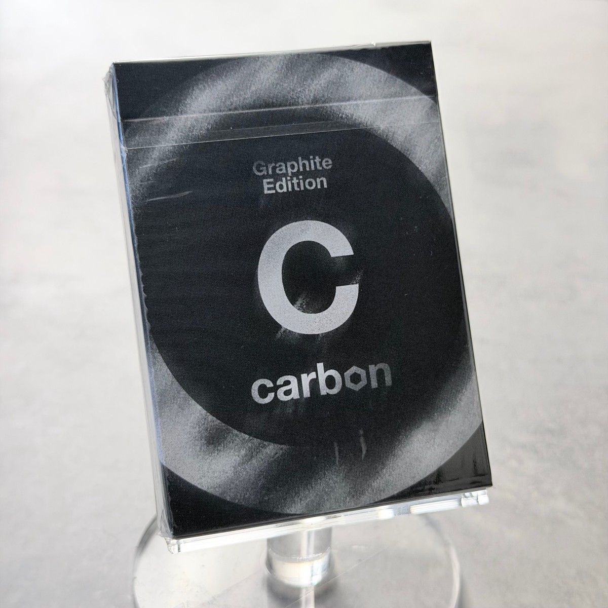 Carbon Graphite Edition Playing Cards