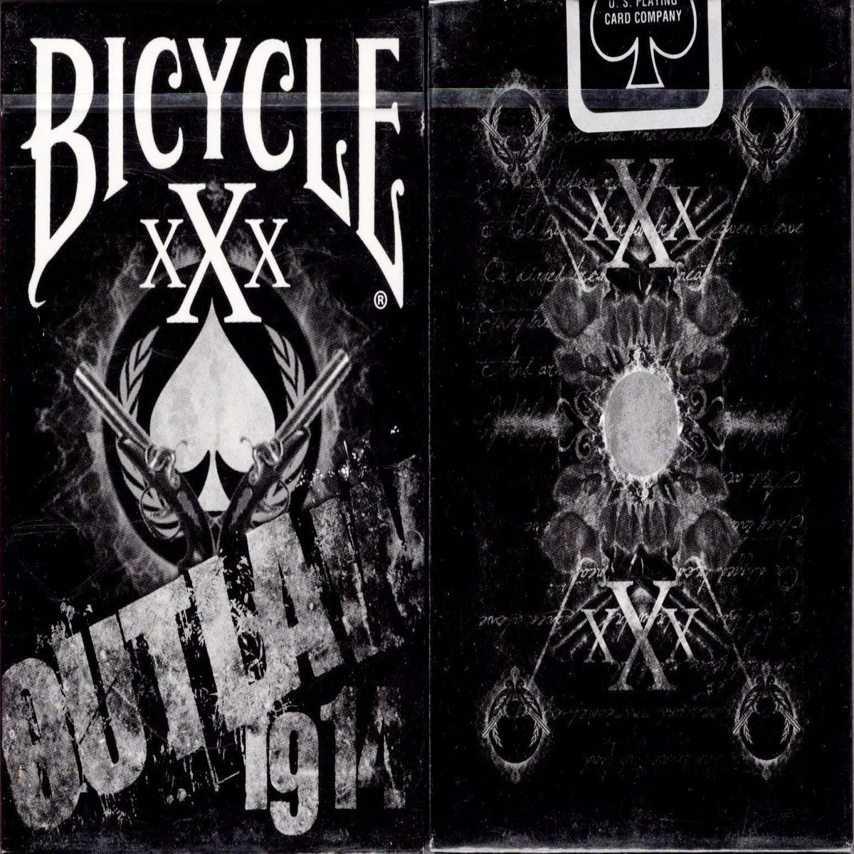 xXx Outlaw 1914 Bicycle Playing Cards