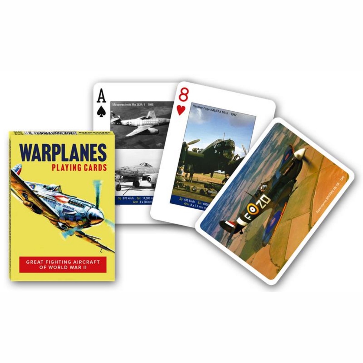 Warplanes of World War II Playing Cards Piatnik