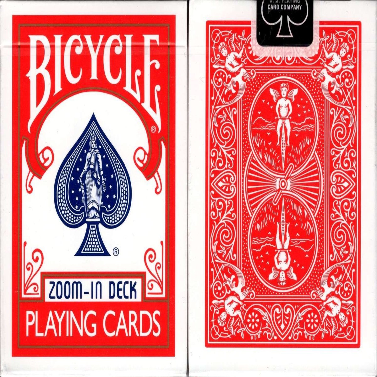Zoom-In Bicycle Playing Cards