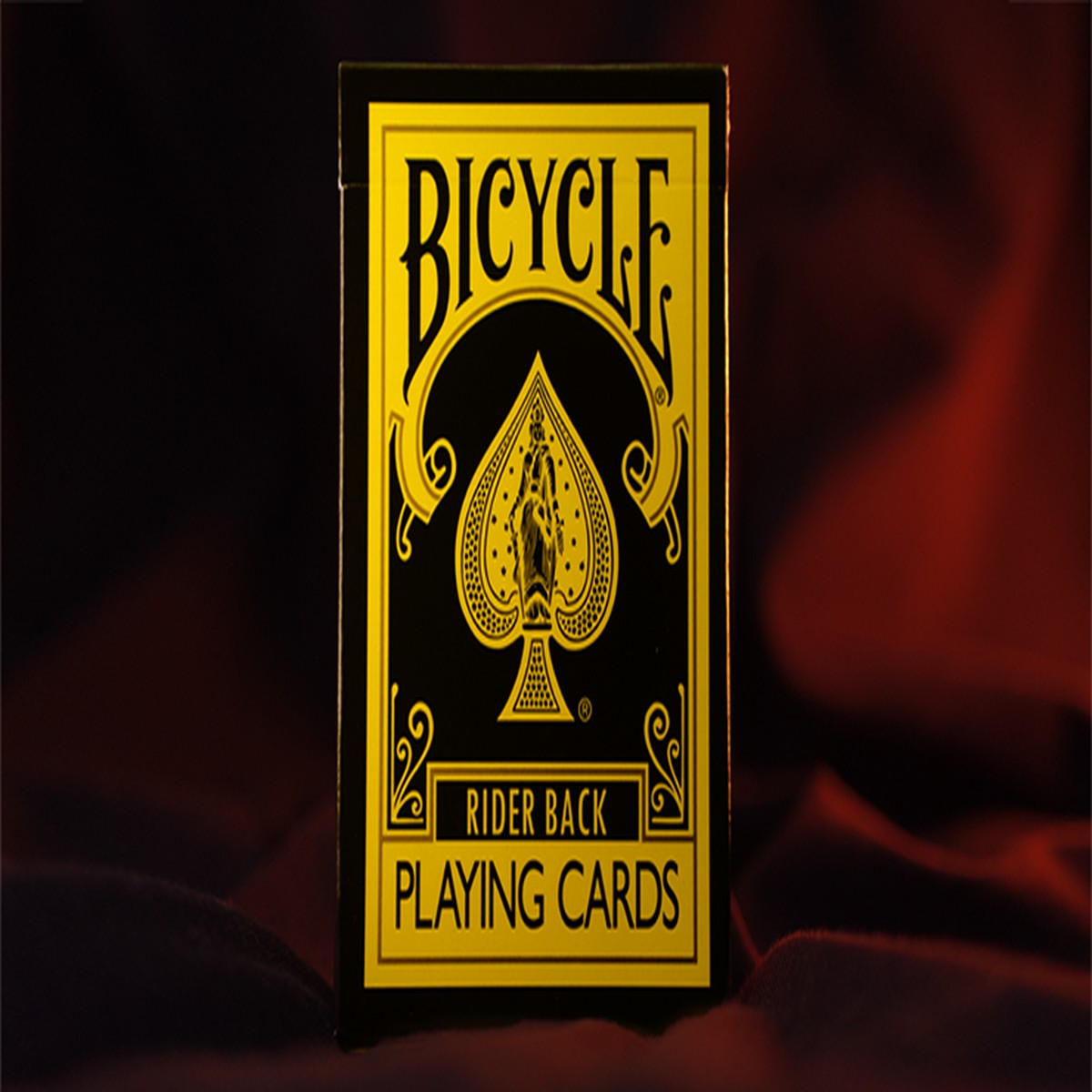 Bicycle Reverse Yellow Playing Cards
