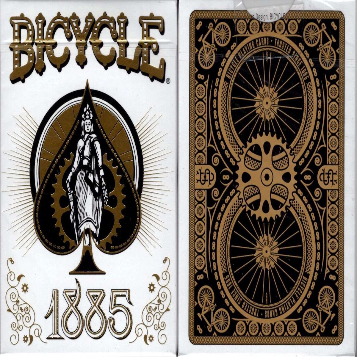 1885 Bicycle Playing Cards