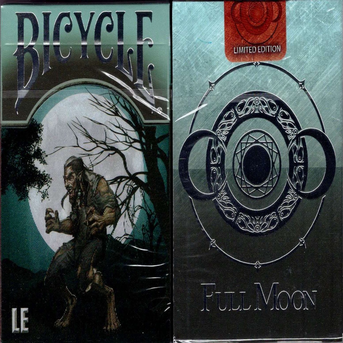 Werewolf Full Moon Limited Edition Bicycle Playing Cards